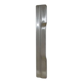 Don-Jo CLP10632D 6" Commercial Latch Protector for Outswing Doors Satin Stainless Steel Finish