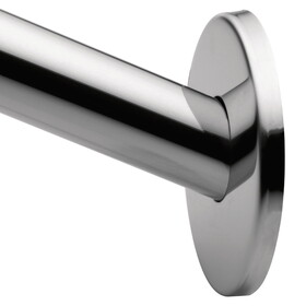 Moen CSR2145CH Low Profile 5' Curved Shower Rod Bright Chrome Finish