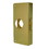 Don-Jo CW1PB Classic Wrap Around for Cylindrical Door Lock with 2-1/8" Hole for 2-3/8" Backset and 1-3/8" Door Bright Brass Finish, Price/each