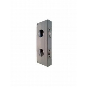 Don-Jo CW258S Classic Wrap Around for Double Lock Combination Lockset with Two 2-1/8" Holes 5-1/2" Center with 2-3/4" Backset and 1-3/4" Door Stainless Steel Finish