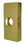 Don-Jo CW3PB Classic Wrap Around for Cylindrical Door Locks with 2-3/4" Backset and 1-3/8" Door Bright Brass Finish, Price/EA