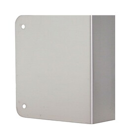 Don-Jo 4-1/2" Blank Wrap Around for 1-3/4" Door Stainless Steel Finish