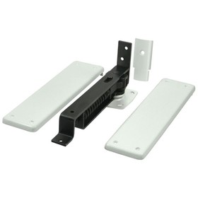 Deltana DASH95USP Double Action Spring Pivot Floor Hinge with Solid Brass Cover Plates Prime Coat Finish