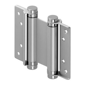 Deltana DASHS4U32D 4" Double Action Saloon Hinge Satin Stainless Steel Finish