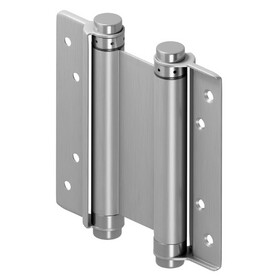 Deltana DASHS6U32D 6" Double Action Saloon Hinge Satin Stainless Steel Finish