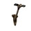 Pamex DD0310AB Handrail Bracket Antique Brass Finish, Price/EA