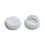 Pamex DD0640WC White Plastic Pole Socket Set for 1-3/8" Pole White Finish, Price/each