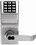Alarm Lock DL2700WPIC26D Weather Resistant Trilogy Electronic Digital Lever Lock with Interchangeable Core Satin Chrome Finish, Price/EA