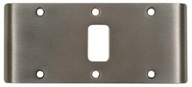 Best Hinges DLS226D 5-3/4" Double Lipped Strike for Center Hung Doors # 100340 Satin Chrome Finish