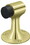 Deltana DSF3225U3 Floor Mount; Bumper; Heavy Duty; Bright Brass Finish, Price/Each