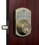 Lockey E915AB Electronic Keypad Deadbolt with Remote Control Antique Brass Finish, Price/EA