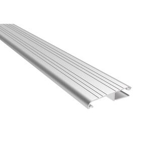 Pemko EXT2A72 72" (6') x 2" Extender for All Residential Sills Mill Finish Aluminum Finish