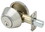 Pamex FD261 Single Cylinder Deadbolt Grade 3 with KW1 Keyway Satin Stainless Steel Finish, Price/each