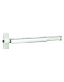 Best Precision FL21016303 Fire Rated 3' Apex Rim Wide Style Exit Only Device Satin Stainless Steel Finish
