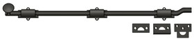 Deltana FPG2410B 24" Surface Bolt with Offset; Heavy Duty; Oil Rubbed Bronze Finish