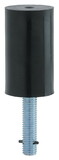 Ives Commercial FS18L Long Security Stop Black Finish