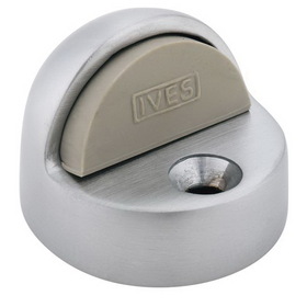 Ives Commercial FS43826D 1-3/8" Floor Dome Stop Satin Chrome Finish