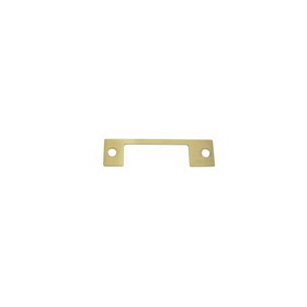 Assa Abloy Electronic Security Hardware - Hes HM606 HM Faceplate for 1006 Strike Satin Brass Finish