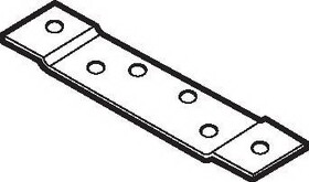 Don-Jo HR160 5" Hinge Reinforcement