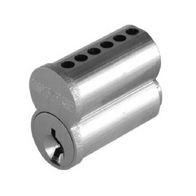 GMS IC7A26D 7 Pin Small Format Interchangeable Core with Best A Keyway Satin Chrome Finish