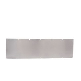 Trimco K00506301034CSK 10" x 34" Kick Plate with Counter Sink Holes Satin Stainless Steel Finish