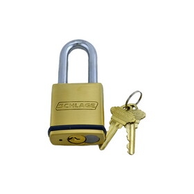 Schlage Commercial KS43F2300 Padlock 3/8" Diameter with 2" Shackle and Keyway