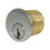 GMS M114SC26DATA2 1-1/4" Mortise Cylinder with Adams Rite and Yale Standard Cams Keyed Alike in Pairs US26D Satin Chrome Finish, Price/EA