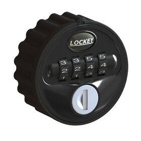 Lockey MC728B Mechanical Combination Cam Lock Black Finish