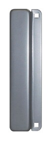 Don-Jo MELP210SL 2-5/8" x 10" Blank Latch Protector for Electric Strikes Silver Coated Finish