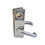Corbin ML2051LWM626M31 Single Cylinder Office Mortise Lock Working Trim with Wrought Lustra Lever and M Escutcheon with L4 Keyway Satin Chrome Finish, Price/EA