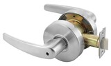 ASSA Abloy Accentra MO4602LN626 Privacy Monroe Lever Grade 2 Cylindrical Lock, MCP234 Latch, and 497-114 Strike US26D (626) Satin Chrome Finish