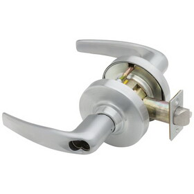 Schlage Commercial ND50BATH626 ND Series Entry / Office Small Format Less Core Athens with 13-247 Latch 10-025 Strike Satin Chrome Finish