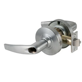 Schlage Commercial ND53BATH626 ND Series Entry Small Format Less Core Athens with 13-247 Latch 10-025 Strike Satin Chrome Finish