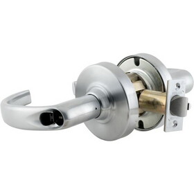 Schlage Commercial ND80JSPA626 ND Series Storeroom Large Format Less Core Sparta with 13-247 Latch 10-025 Strike Satin Chrome Finish