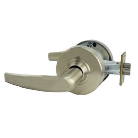 Schlage Commercial ND80LATH619 ND Series Storeroom Less Cylinder Athens with 13-247 Latch 10-025 Strike Satin Nickel Finish