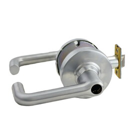 Schlage Commercial ND80LTLR626 ND Series Storeroom Less Cylinder Tubular with 13-247 Latch 10-025 Strike Satin Chrome Finish