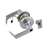 Schlage Commercial ND96LELEURHO626 ND Series Vandlgard Storeroom Electrically Locked or Unlocked Less Cylinder Rhodes with 13-247 Latch 10-025 Strike Satin Chrome Finish