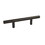 Pride Industrial P106BK 6" Bar Cabinet Pull with 3" Center to Center Matte Black Finish, Price/EA
