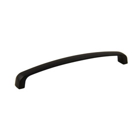 Pride Industrial P81235BK 6-3/4" Modern Cabinet Pull with 6-3/10" Center to Center Matte Black Finish