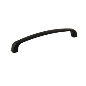 Pride Industrial P82034BK 5-1/2" Modern Cabinet Pull with 5" Center to Center Matte Black Finish