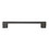Pride Industrial P83572BK 7-1/2" Miami Cabinet Pull with 6-3/10" Center to Center Matte Black Finish, Price/each
