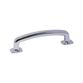 Pride Industrial P86373PC 4-1/2" Vail Cabinet Pull with 3-3/4" Center to Center Polished Chrome Finish