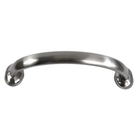Pride Industrial P87215SN 4-1/4" Deco Cabinet Pull with 3-3/4" Center to Center Satin Nickel Finish
