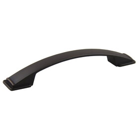 Pride Industrial P9149710B 6-1/2" St. Louis Arch Cabinet Pull with 5" Center to Center Oil Rubbed Bronze Finish