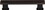 Pride Industrial P9292610B 5" Manhattan Cabinet Pull with 3-3/4" Center to Center Oil Rubbed Bronze Finish, Price/each