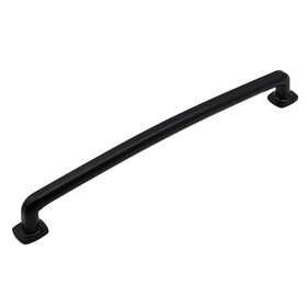 Pride Industrial PA55012BK 12" Center to Center Vail Appliance Pull Matte Black Finish