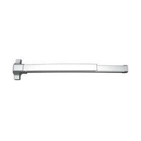 Lockey PB1100FRFIRE Fire Rated Panic Bar Rim Exit Device for 33" to 36" Door Aluminum Finish