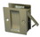 Don-Jo PDL100625 Square Passage Pocket Door Lock Bright Chrome Finish, Price/each
