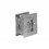 Don-Jo PDL101625 Square Privacy Pocket Door Lock Bright Chrome Finish, Price/each