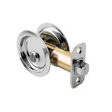 Pamex PF2210 Privacy Round Sliding Door Lock with 2-3/8